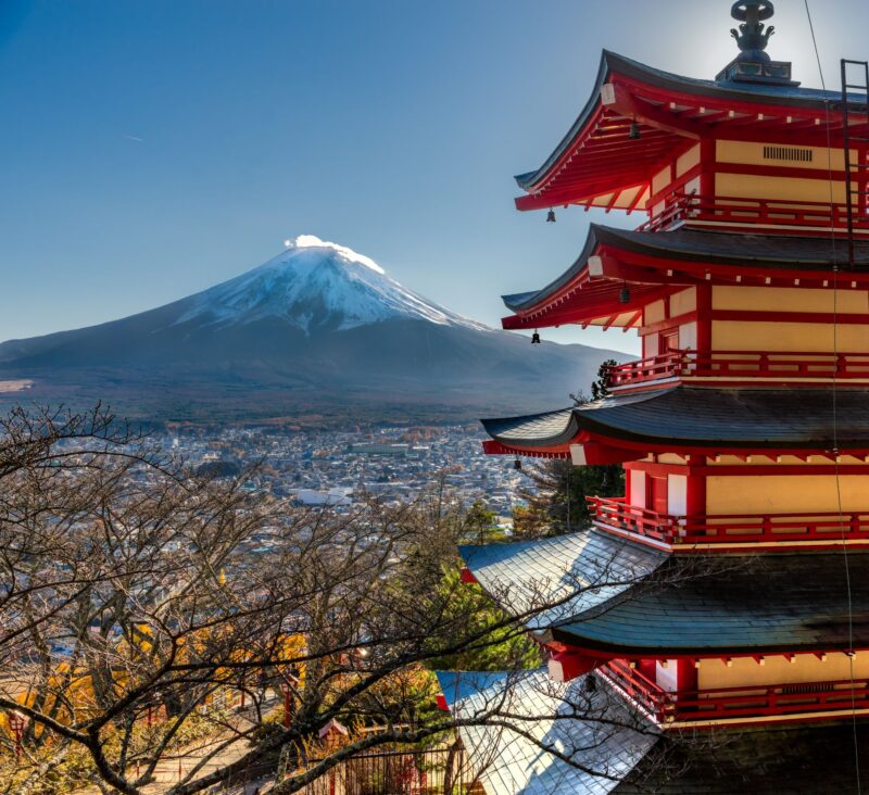 Mount Fuji, Japan.