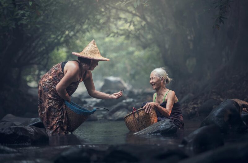 Chines old women