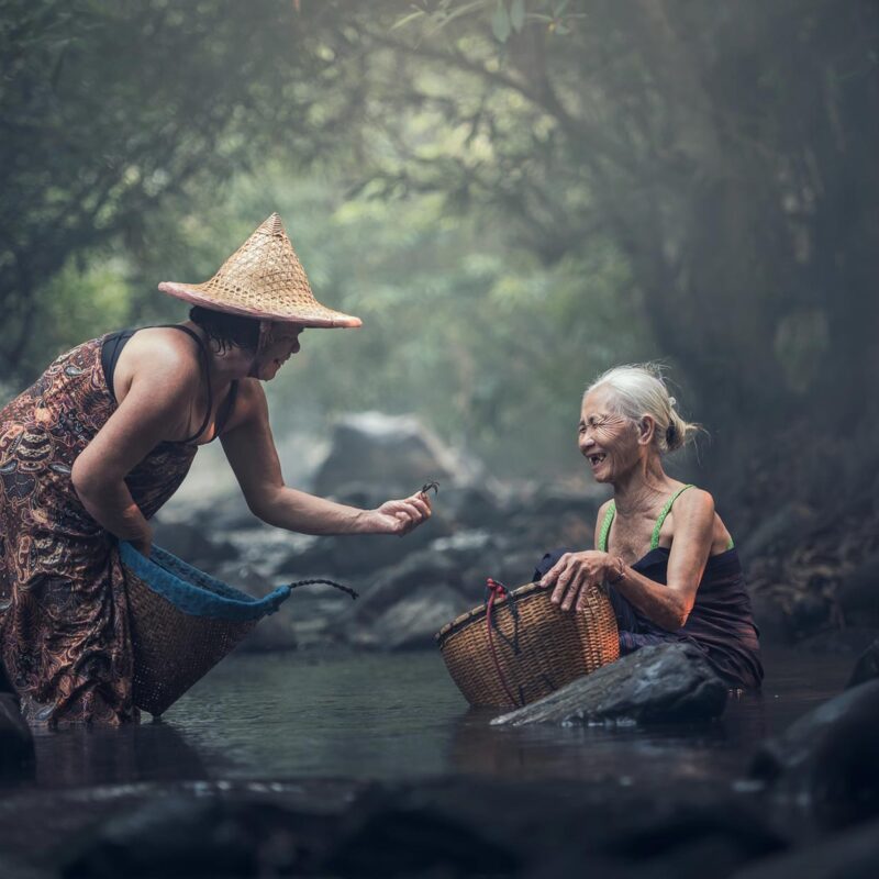 Chines old women